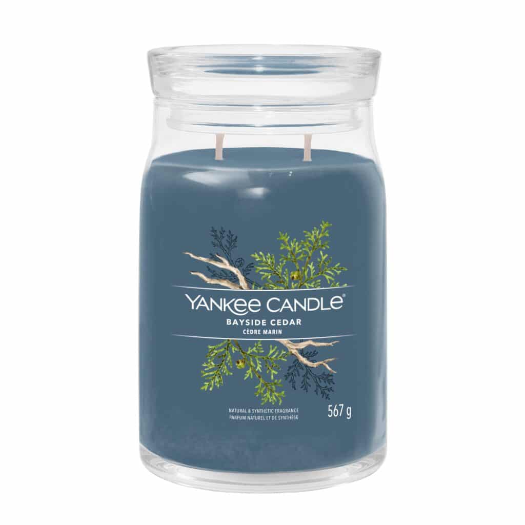 Bougie Yankee Candle Cèdre Marin - Marseille au Les Bains des 5 Avenues