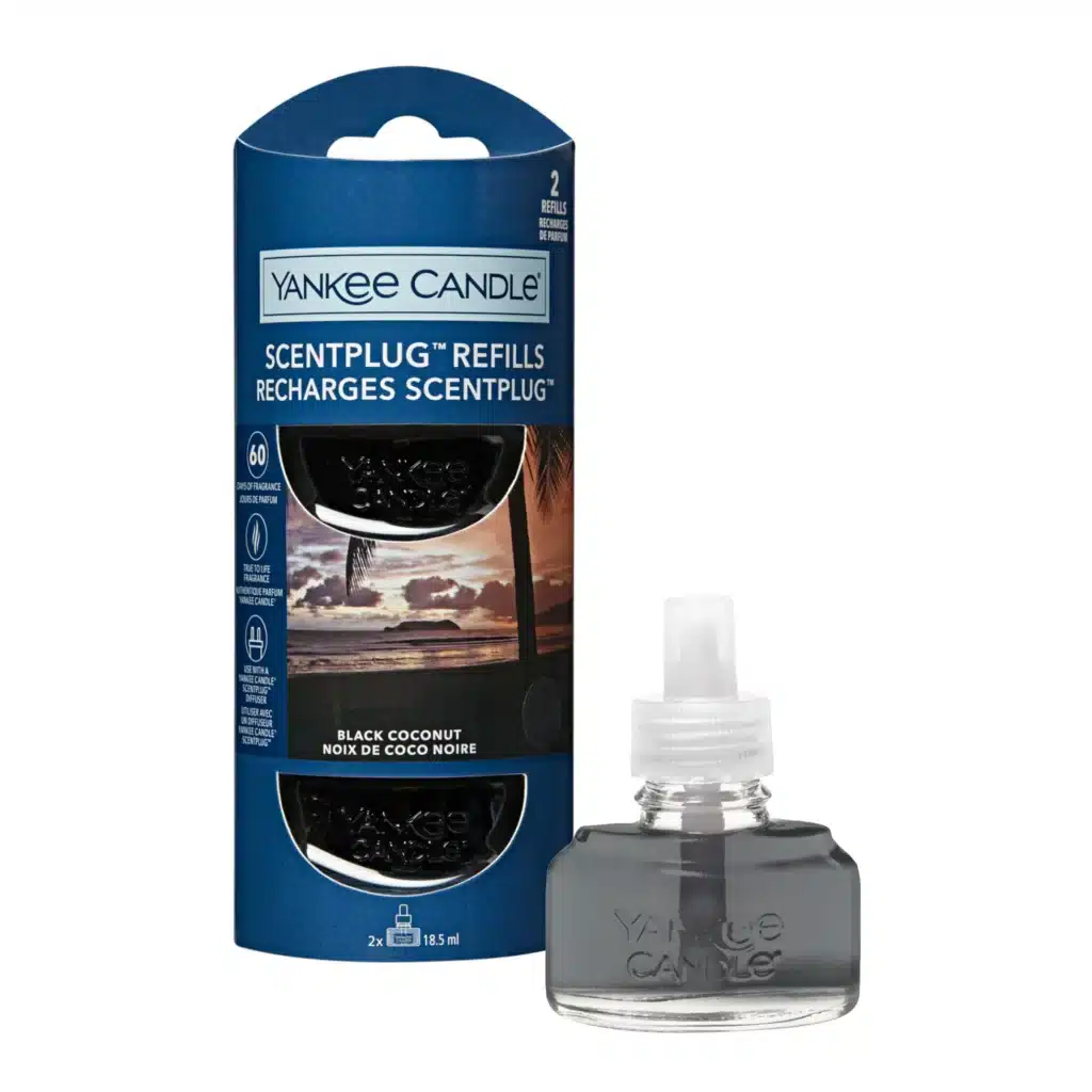 Noix de Coco Noire / Recharges (lot de 2) pour diffuseurs électriques ScentPlug