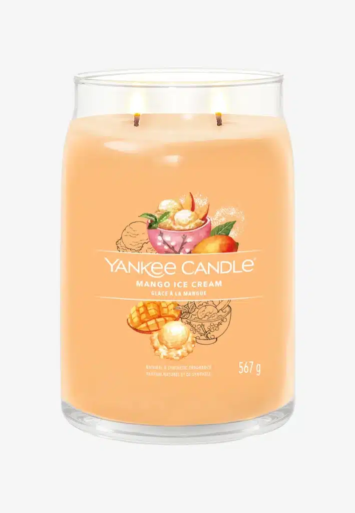 Bougie Yankee Candle Glace à la mangue