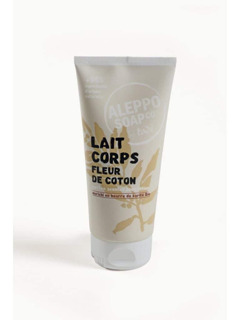 LAIT CORPS · Fleur de Coton Lait corps naturel , délicatement parfumé à la Fleur de Coton d'Orient. Hydrate, nourrit et sublime la peau.