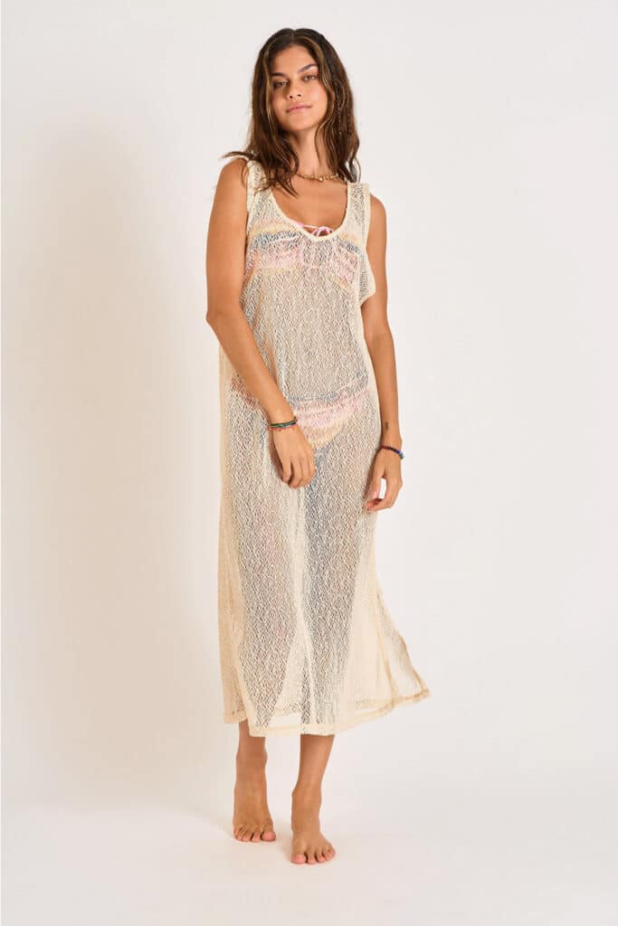 Robe de plage beige TUPAI BEACHBLISS