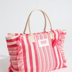 Sac cabas rose ZAMORA HIOUCHI