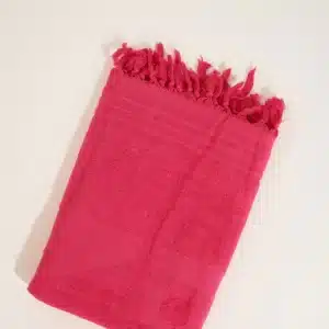 Serviette de plage fuchsia POPSY TOWELY
