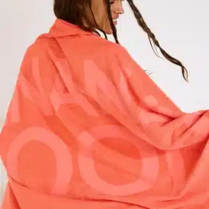 Serviette de plage corail POPSY TOWELY