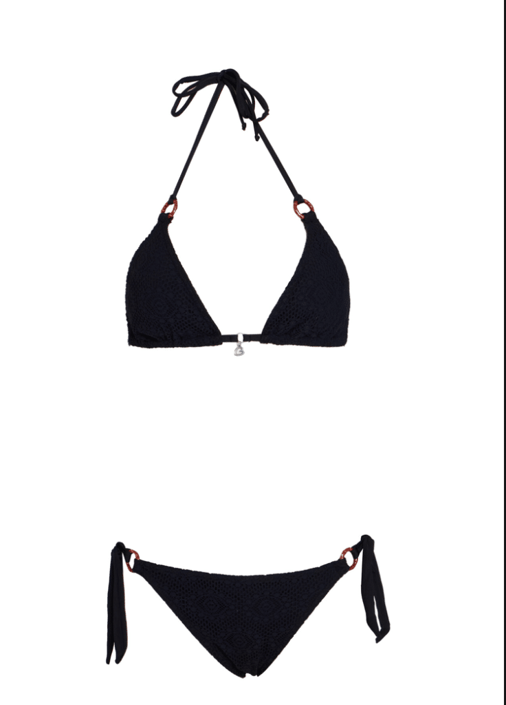 Maillot 2 pièces Banana Moon Yerodasia Sunmesh noir
