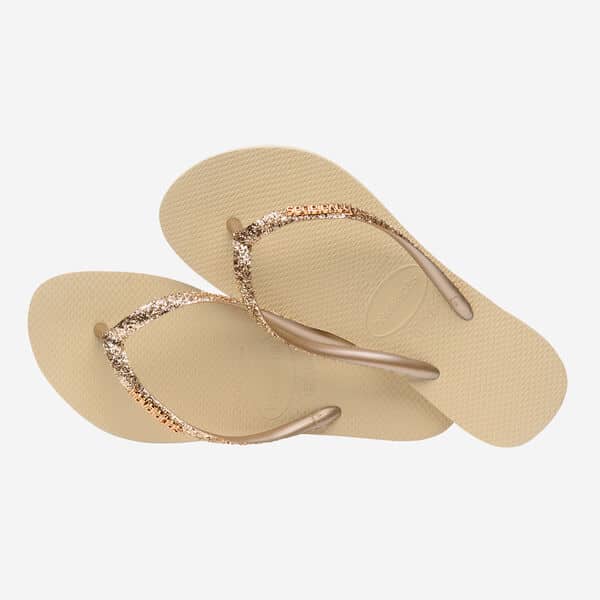 Havaianas Slim Glitter II beige sable – Image 5