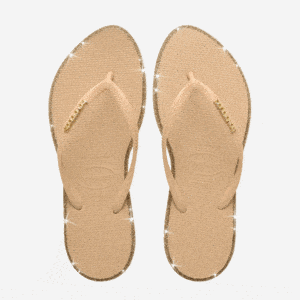 Havaianas Slim Point Glitter beige sable