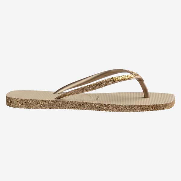 Havaianas Slim Square Sparkle beige sable – Image 4