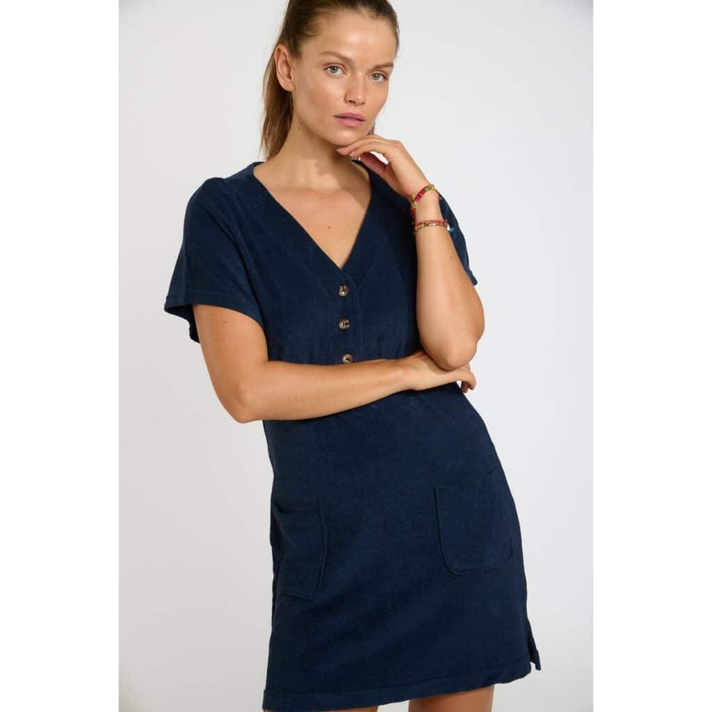 Robe marine LILAS SEASPONGE Banana Moon éponge