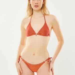 Maillot de bain irisé orange Rico et Lina Seaglitter Banana Moon