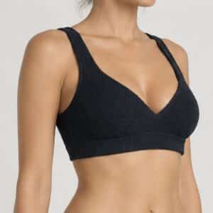 Haut de maillot brassière noir Banana Moon- RAYODUCA TWIRLY