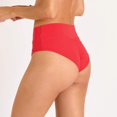 Bas de maillot Banana Moon ZAPPA SPRING rouge