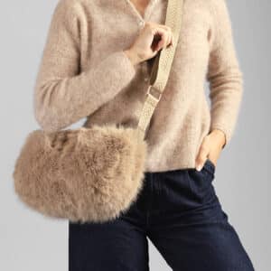 Sac bandoulière doudou Le Voyage en Panier